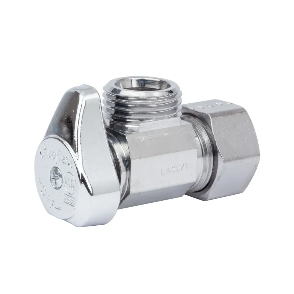[LLAVE DE CONTROL ANGULAR 1/4 DE VUELTA IP-124P 1/2 TC X 1/2 M, COFLEX] LLAVE DE CONTROL ANGULAR 1/4 DE VUELTA IP-124P 1/2 TC X 1/2 M, COFLEX