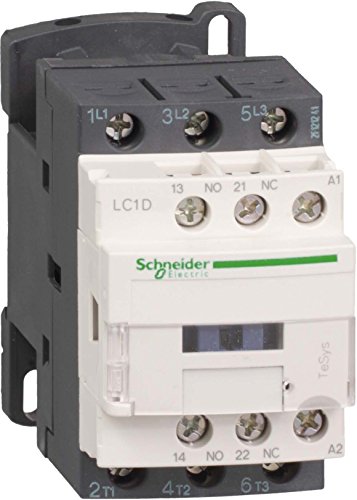 CONTACTOR MAGNETICO 3 POLOS 12 A 440 V LC1D12F7, SCHNEIDER