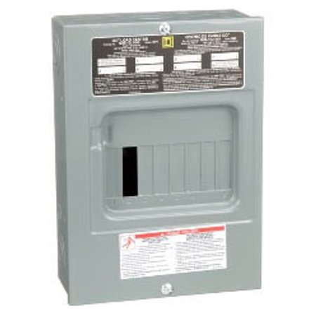 CENTRO DE CARGA 2F 8 POLOS 100 A SOBREPONER QOD8S, SQUARE D