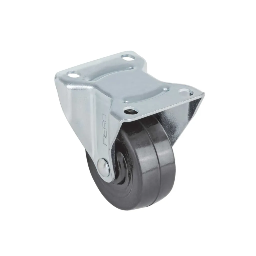 [RODAJA HULE 2, PLACA FIJA CON BUJE, CARGA 25KG,  43933, FIERO] RODAJA HULE 2, PLACA FIJA CON BUJE, CARGA 25KG,  43933, FIERO