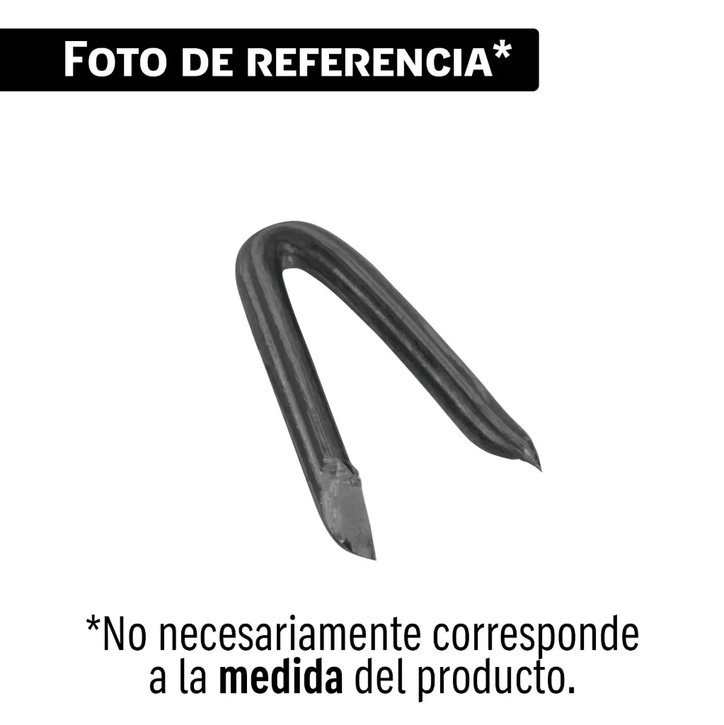 [BOLSA CON 1 KG DE GRAPAS 1 NEGRAS P/ALAMBRE DE PUAS,  40264, FIERO] BOLSA CON 1 KG DE GRAPAS 1 NEGRAS P/ALAMBRE DE PUAS,  40264, FIERO