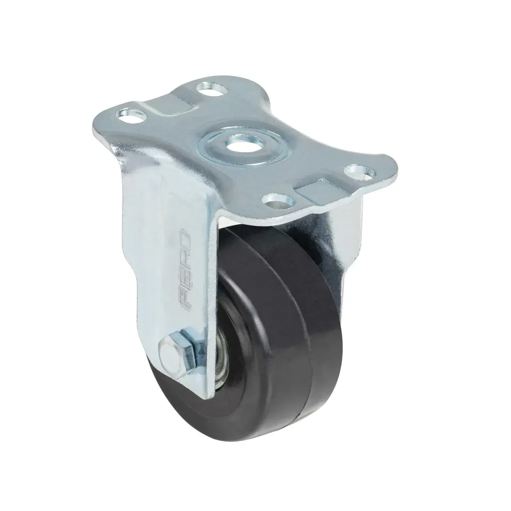 [RODAJA HULE 2, PLACA FIJA CON BALERO, CARGA 40KG,  43935, FIERO] RODAJA HULE 2, PLACA FIJA CON BALERO, CARGA 40KG,  43935, FIERO