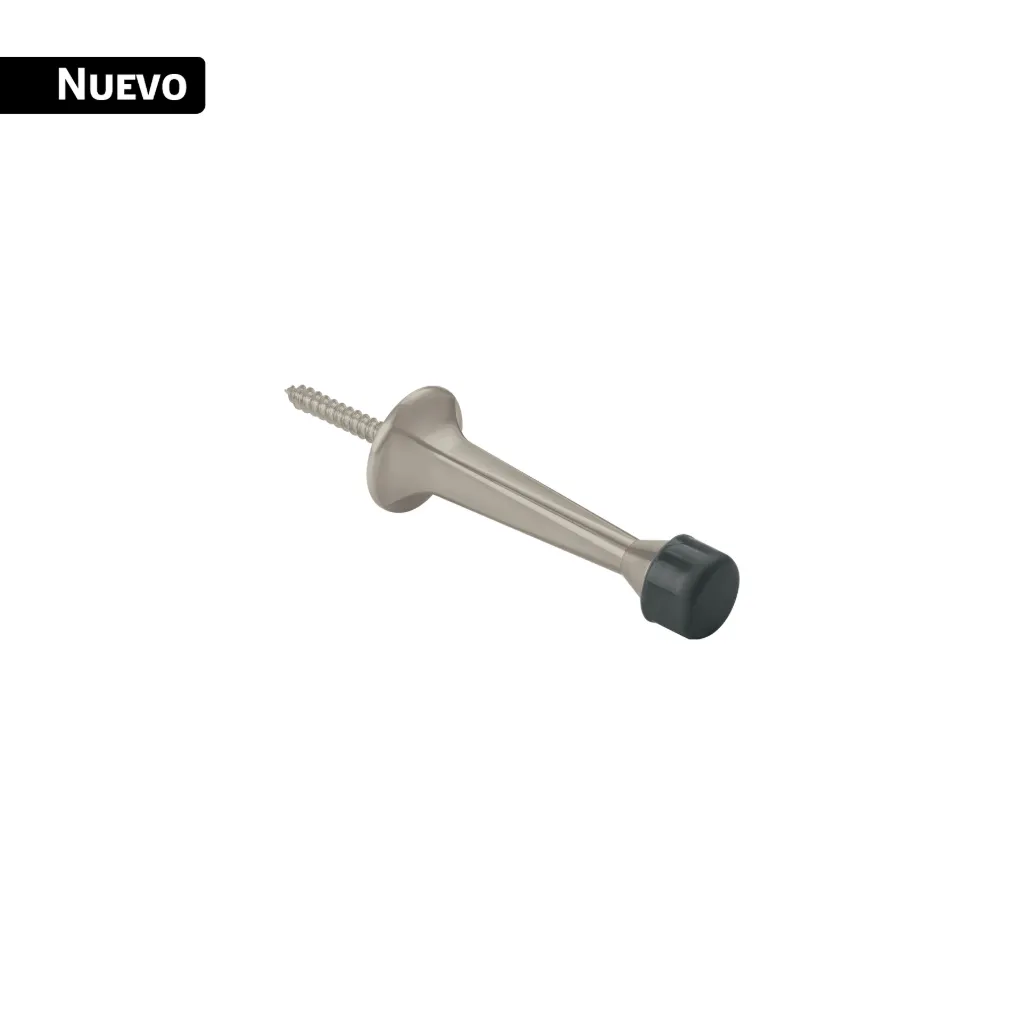 [TOPE RECTO PARA PUERTA, ACABADO NIQUEL SATIN,  43868, HERMEX] TOPE RECTO PARA PUERTA, ACABADO NIQUEL SATIN,  43868, HERMEX