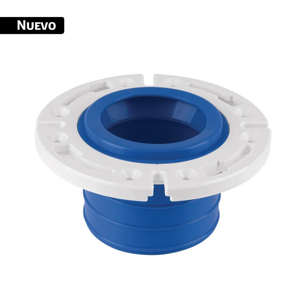 [BRIDA CON CUELLO FLEXIBLE PARA WC, TUBERIA DE 4,  43670, FOSET] BRIDA CON CUELLO FLEXIBLE PARA WC, TUBERIA DE 4,  43670, FOSET