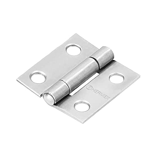 BISAGRA RECTANGULAR 1 ACERO PULIDO, 43185, HERMEX