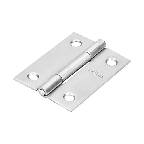 [BISAGRA RECTANGULAR 2 ACERO INOXIDABLE, 43201, HERMEX] BISAGRA RECTANGULAR 2 ACERO INOXIDABLE, 43201, HERMEX