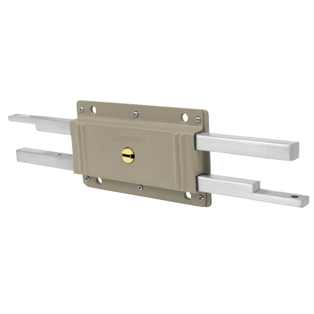 CERRADURA DOBLE BARRA, DOBLE CERROJO, 43501, HERMEX