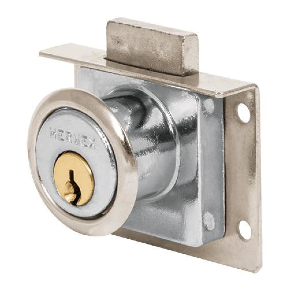CERRADURA PARA MUEBLE, MODELO 24, CROMO, 43557, HERMEX