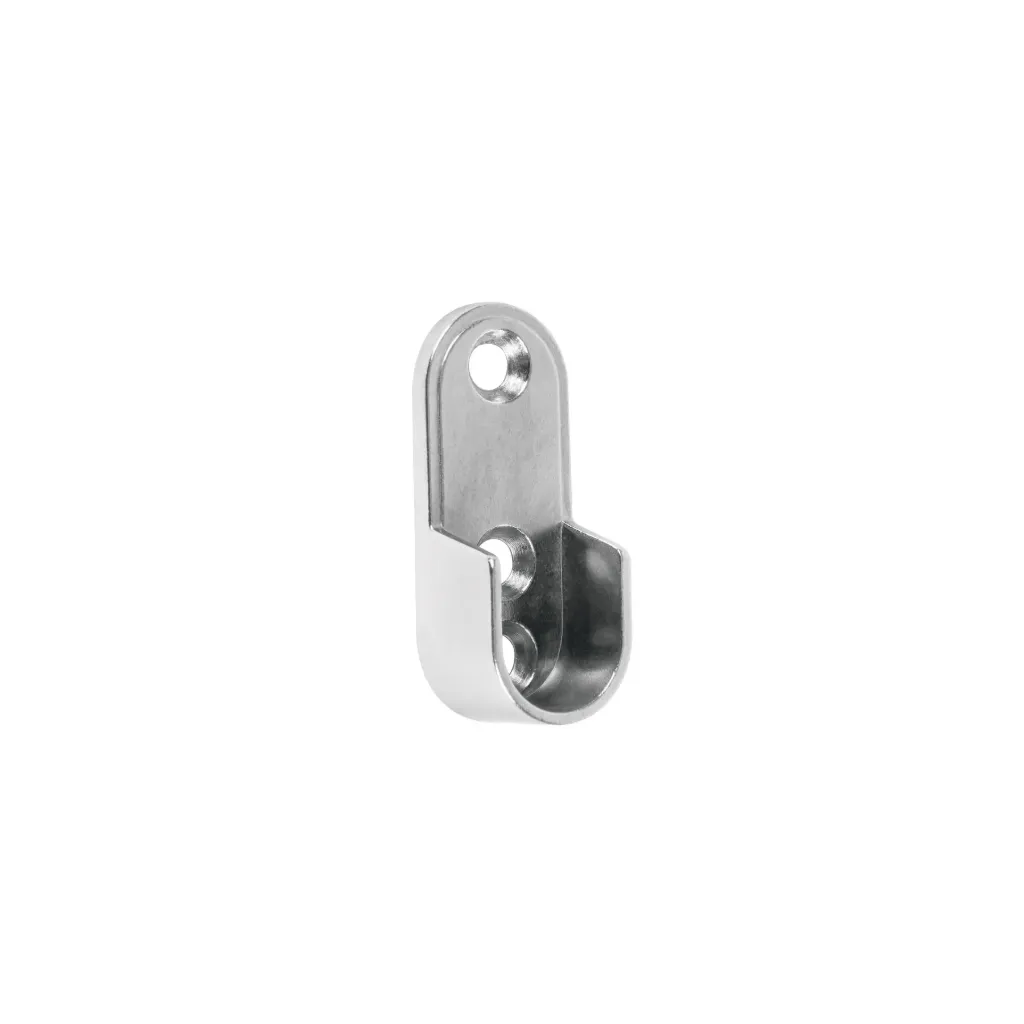 [BRIDA NIQUELADA PARA TUBO OVALADO DE CLOSET, 48978, HERMEX] BRIDA NIQUELADA PARA TUBO OVALADO DE CLOSET, 48978, HERMEX