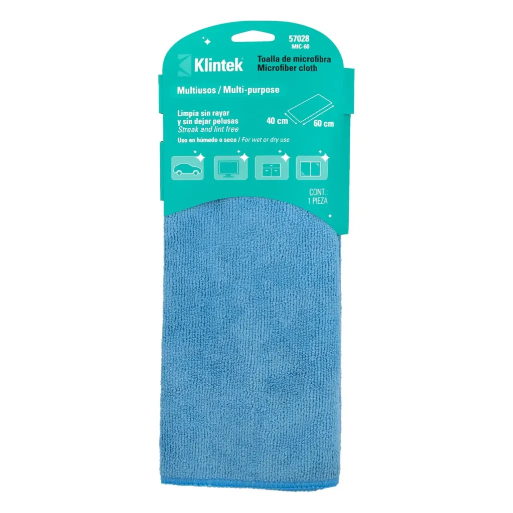 [TOALLA DE MICROFIBRA DE 40 X 60 CM, 57028, KLINTEK] TOALLA DE MICROFIBRA DE 40 X 60 CM, 57028, KLINTEK