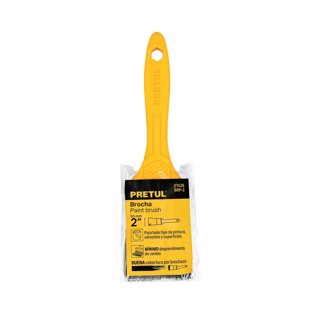 [BROCHA USO GENERAL DE 2 CON MANGO DE PLASTICO, 21526, PRETUL] BROCHA USO GENERAL DE 2 CON MANGO DE PLASTICO, 21526, PRETUL