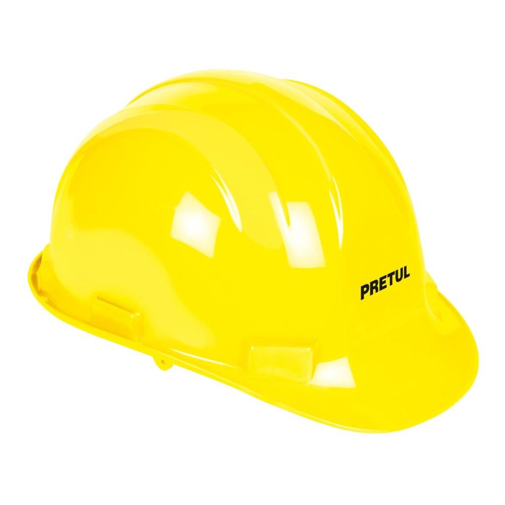 CASCO DE SEGURIDAD, AJUSTE DE INTERVALOS, AMARILLO, 25037, PRETUL