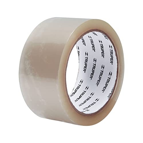 CINTA DE EMPAQUE 48 MM X 50 M TRANSPARENTE, 12555, TRUPER