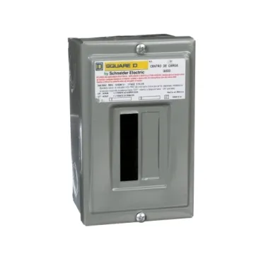 CENTRO DE CARGA 1F 2 POLOS 50 A SOBREPONER QOD2S, SQUARE D
