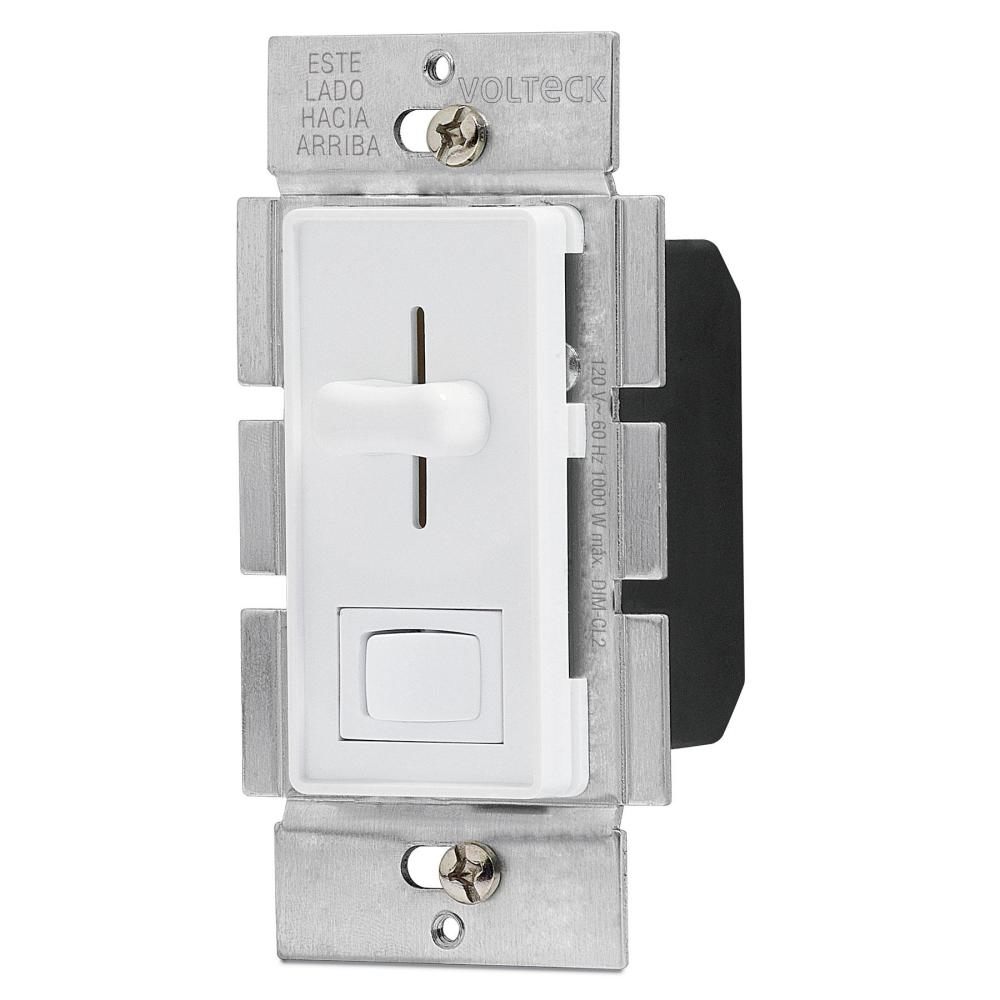 ATENUADOR DE LUZ DESLIZABLE CON INTERRUPTOR, LINEA CLASSIC 46301, TRUPER