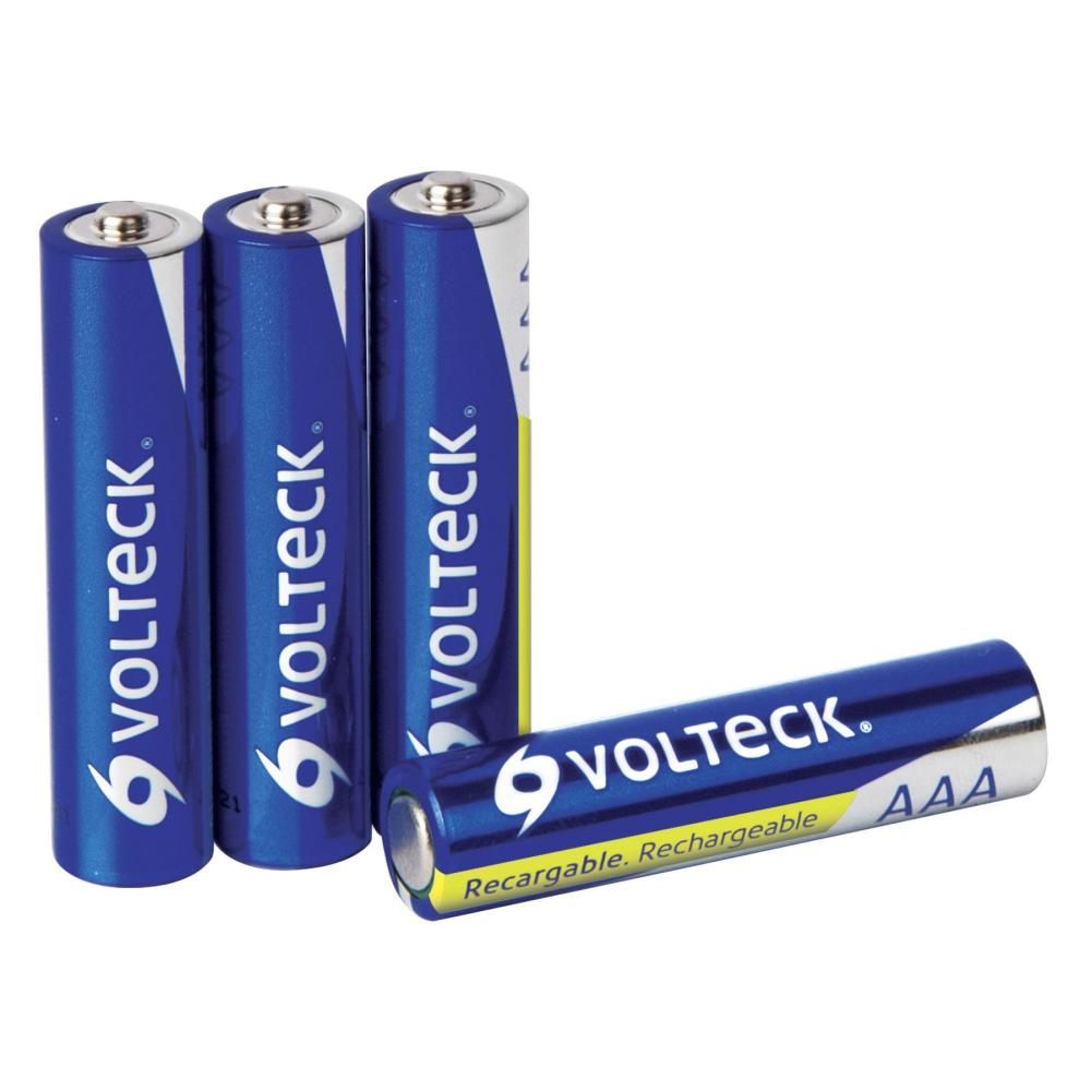 BLISTER CON 4 PILAS RECARGABLES AAA USO GENERAL, 600 MAH 47201, TRUPER