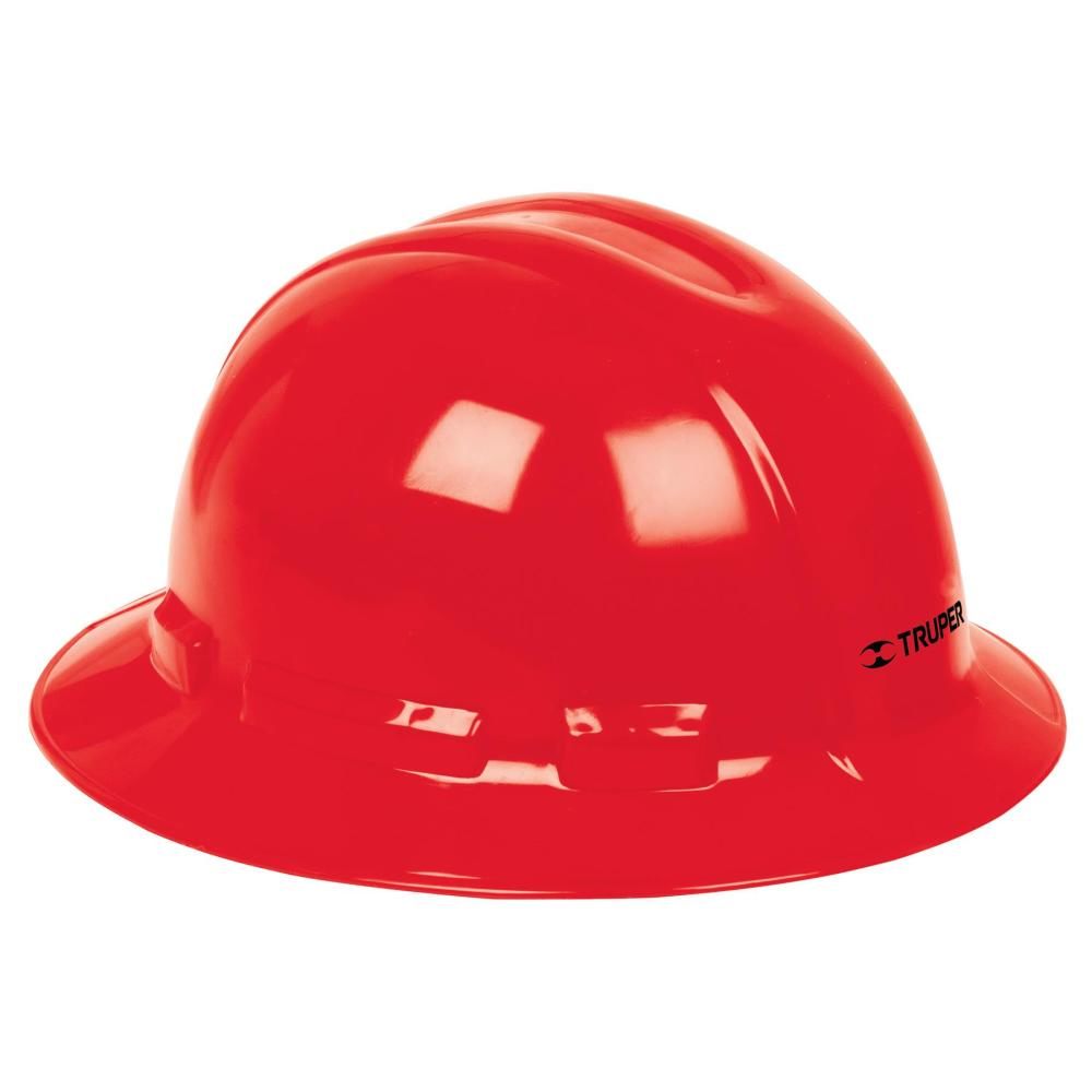CASCO DE SEGURIDAD ALA ANCHA, ROJO, 10573, TRUPER