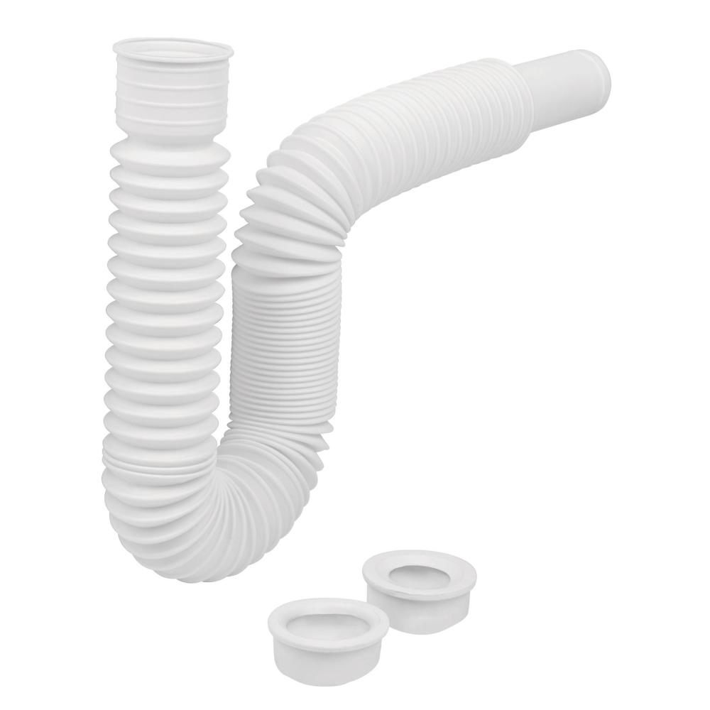 CESPOL FLEXIBLE, POLIETILENO BLANCO, PARA LAVABO Y FREGADERO 49509, TRUPER