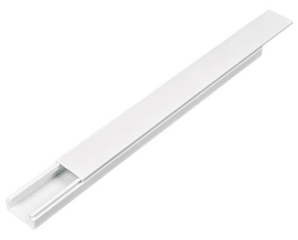 CANALETA DE 1 VIA 10 X 20 MM, CON ADHESIVO, 46284, VOLTECK
