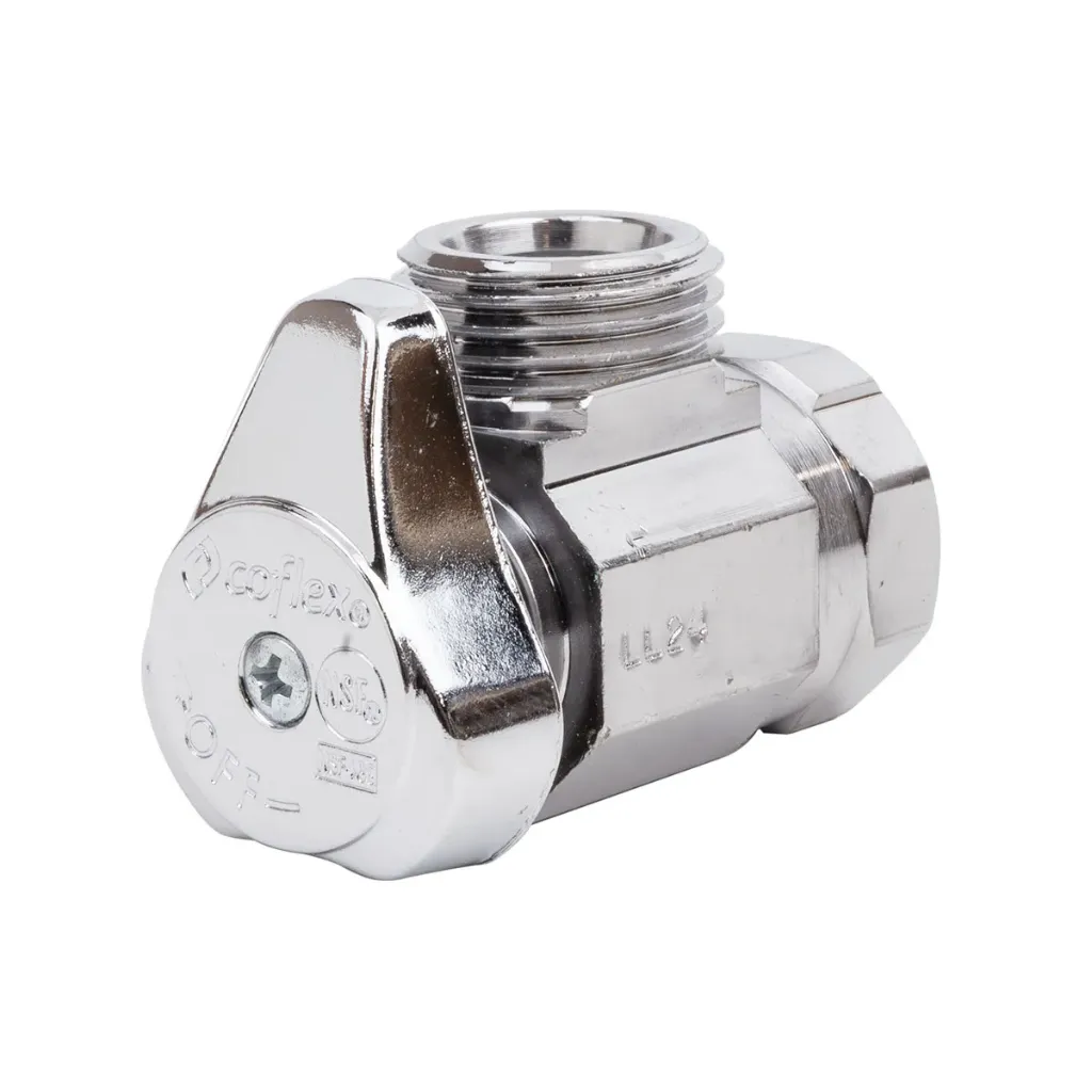 [LLAVE DE CONTROL ANGULAR 1/4 DE VUELTA IP-120P 1/2 FNPT X 1/2, COFLEX] LLAVE DE CONTROL ANGULAR 1/4 DE VUELTA IP-120P 1/2 FNPT X 1/2, COFLEX