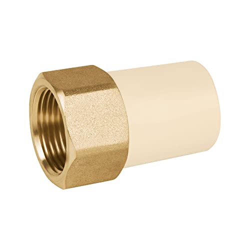 ADAPTADOR HEMBRA DE CPVC 3/4 CON INSERTO DE LATON, 45108, FOSET